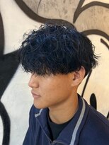 カーニー 上野(kearny) 波巻きパーマツイストスパイラルパーマメンズマッシュパーマ