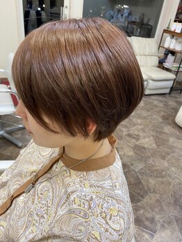 美容室ノザキ(NOZAKI)の写真/キュートボブならNOZAKIにお任せ♪くせを活かすレイヤーカットで広がり過ぎないスタイルに★