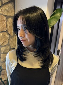 ヘアリゾート粋 ウナム 新宿東口店(enam) レイヤーカット/内巻きワンカール/艶髪/髪質改善