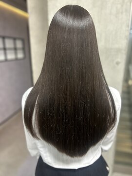 ルノン(LUNON) ダークブラウン/チョコレート/ブリーチなし/髪質改善