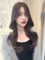 シーシンジュク 新宿南口(Sea shinjuku)&nbsp;大人ガーリー×ダークアッシュ[似合わせカット/ミディアム]