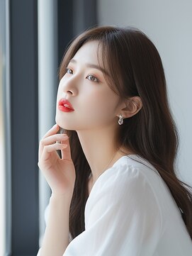 ラナ 新宿(lana) 韓国風レイヤー/前髪/顔まわり/ロング/【lana hair 新宿】