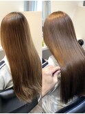 ★美髪イメチェントリートメント×ペールベージュ大人ガーリー