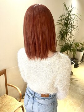 セブンベルベット(7 Velvet) オレンジレッドケアブリーチカラー