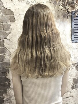 マギーヘア(magiy hair) magiyhair/下北沢/西部笑/グラデーションミルクティ