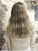 magiyhair/下北沢/西部笑/グラデーションミルクティ