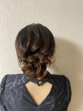 ミークスタイルヘアー(Miiku.style.hair) 洋装パーティヘアセット