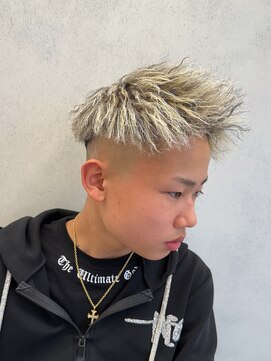 ルースト 西院店(ROOST) パイルツイスト×極太ハイライト