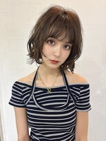 メゾンアクア 表参道(Maison ACQUA)&nbsp;〒ミディアムパーマデジタルパーマボブパーマナチュラルブラウン