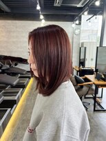 ソイクフ 高田馬場店(SOY-KUFU) 20代30代40代◎似合わせカット暗めカラーレッドブラウン