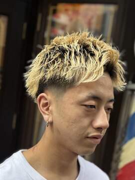 ヒロギンザバーバーショップ 大宮店(HIRO GINZA BARBER SHOP) ハイトーンテーパーフェード/大宮/メンズカット/フェードカット