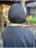 【リコット与野】ボブ/縮毛矯正/ナチュラルストレート