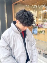 アルジャーノンリトリート(ALGERNON retreat)&nbsp;メンズシャドウパーマ【中居史也】