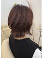 ヘアーズ ベリー 久留米店(hairs BERRY)&nbsp;お白髪もおしゃれ染めでぼかす形で染めると色味が選べます♪
