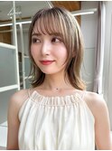 顔周りが可愛いミディアムレイヤーカット【浦和】