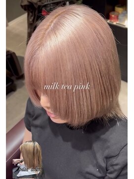 ブル(b.u.l.l.) ミルクティーピンク