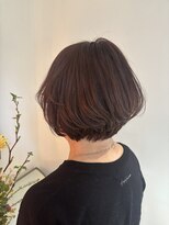 ユウヘアー 本山店(U Hair)&nbsp;ボブ/チェリーブラウン/高保湿トリートメント/スパ