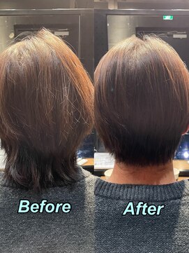 エノア 東京(ENORE) メンズ/縮毛矯正/くせ毛/自然/髪質改善