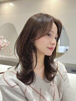 リブランド 銀座(REBRAND)&nbsp;くびれミディアムレイヤーアッシュベージュ