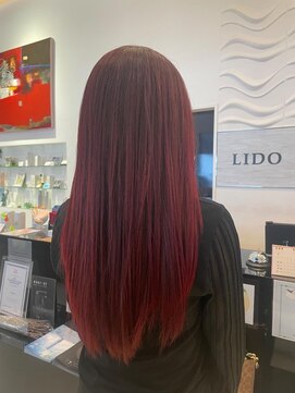 リド 館出店(LIDO) ピュアレッドカラー