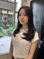 シュガソル 元町三宮(syugasol)&nbsp;着物ヘア/大人ガーリー/ダークアッシュ/似合わせカット/元町三宮
