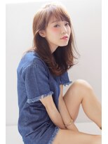 グレース(GRACE) 外ハネセミロングスタイル(担当 宮本)