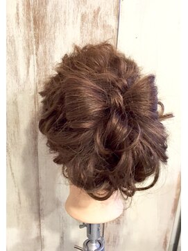 アンフィフォープルコ(AnFye for prco) 【AnFyeforprco】無造作ルーズなリボンアップstyle♪