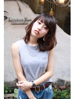 トヌコア ルア 下北沢店(TONUKOA RUA)&nbsp;【TonukoaRua】ゆるつやモーブピンクミディ★