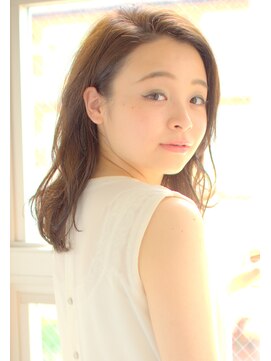 ミュージアム(MUSEUM) ◆MUSEUM◆柔らかココアベージュカラー☆ミディアム♪