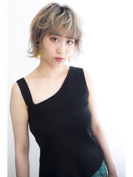 ハナブサ 御経塚店(HANABUSA) ハイトーン♪透け感ホワイトベージュ