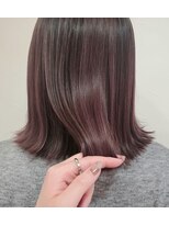 フゥカ 売市店(fuka)&nbsp;ハイライト×モーブカラー×ケアカラー