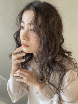 パーク(PARK) 【PARK】シアーベージュ×マーメイドウェーブ