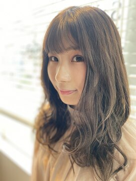 ヴァルーズ 反町(Vareuse) カーキアッシュ×ゆるふわ巻き