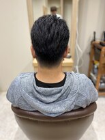 ヘアサロンアンドヘアメイクディー(hair salon hair make D)&nbsp;仙台D　オールバック×刈り上げ オールマイティ パパさんカット
