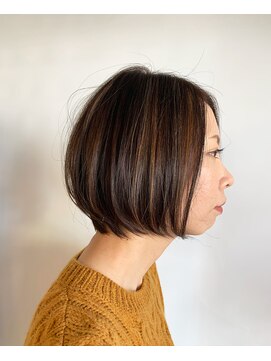 アニュー ヘア アンド ケア(a New hair&care) 絶壁解消/大人ショート/丸みショート/20代／30代/40代/50代