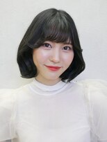 アース 北九州八幡西店(HAIR&MAKE EARTH)&nbsp;韓国風エギョモリボブ