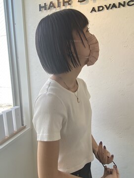 ヘアースタジオゼン アドバンス(hair studio Zen advance) 艶神ラベンダーボブ