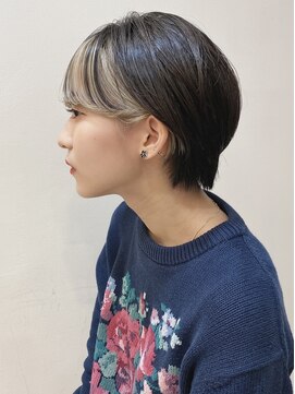 オアシスアヴェダ 立川(OASIS AVEDA) マッシュショート　インナーカラー