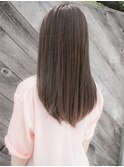艶髪セミロング