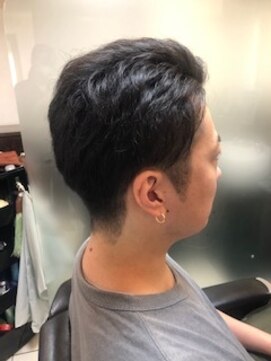 ネクサス 築地店 ツーブロックショート