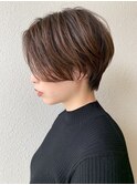 【morio札幌】札幌ショート　大人かわいいハンサムショート