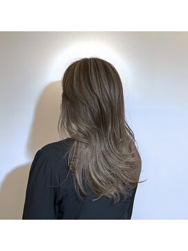 コネクトヘアデザイン バイ マツダ(CONNECT hair design by Matsuda) 職場で浮かないナチュラルバレイヤージュ