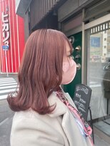 ミニム ヘアー(minim hair) 【minim×岩田】ピンクベージュ