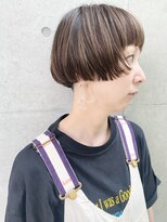 ファチュール(fAture.)&nbsp;束感ミニボブ×ナチュラルハイライト20代30代40代