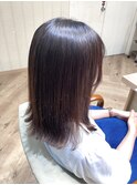 髪質改善×艶髪×潤い×パサつき×外ハネ×ミディアム×似合わせ