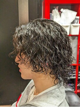 グロウヘアワークス トウキョウ(grow hair works tokyo) Grow hair works tokyo/ 波巻きパーマ
