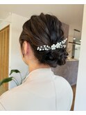 [佐賀/hair set/ヘアアレンジ/結婚式お呼ばれヘア]