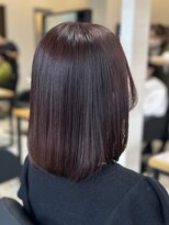 アトリエコア(Atelier Coa)&nbsp;髪質改善トリートメントミルクティーベージュカラーくびれヘア