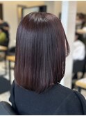 髪質改善トリートメントミルクティーベージュカラーくびれヘア