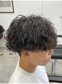 波巻きパーマツイストスパイラルパーマメンズ万代新潟駅